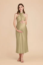 Seraphine Moss Green alternate view 5 bridesmaid dress