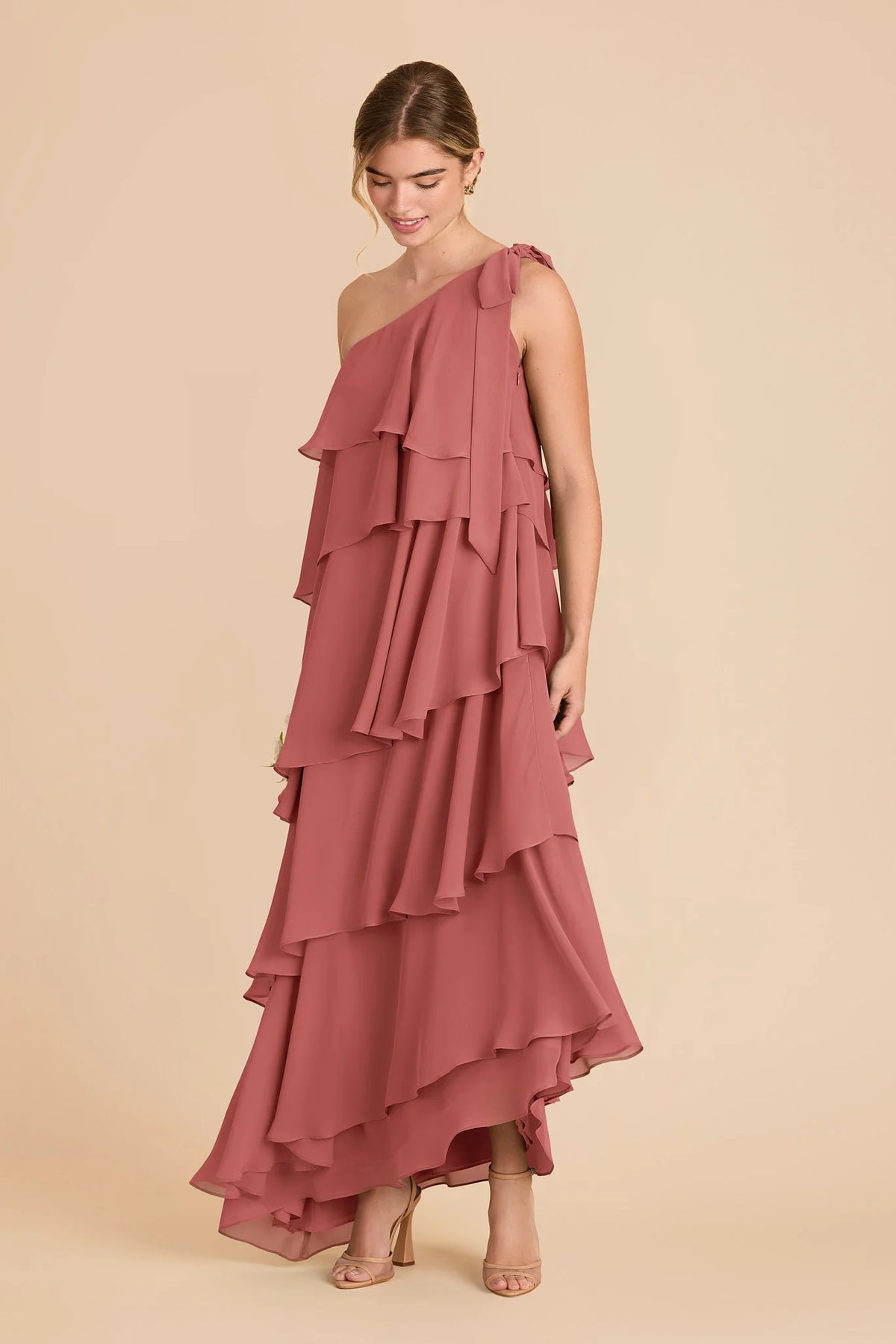 Marisol Mulberry alternate view 1 bridesmaid dress