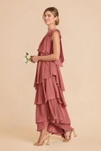 Marisol Mulberry alternate view 2 bridesmaid dress