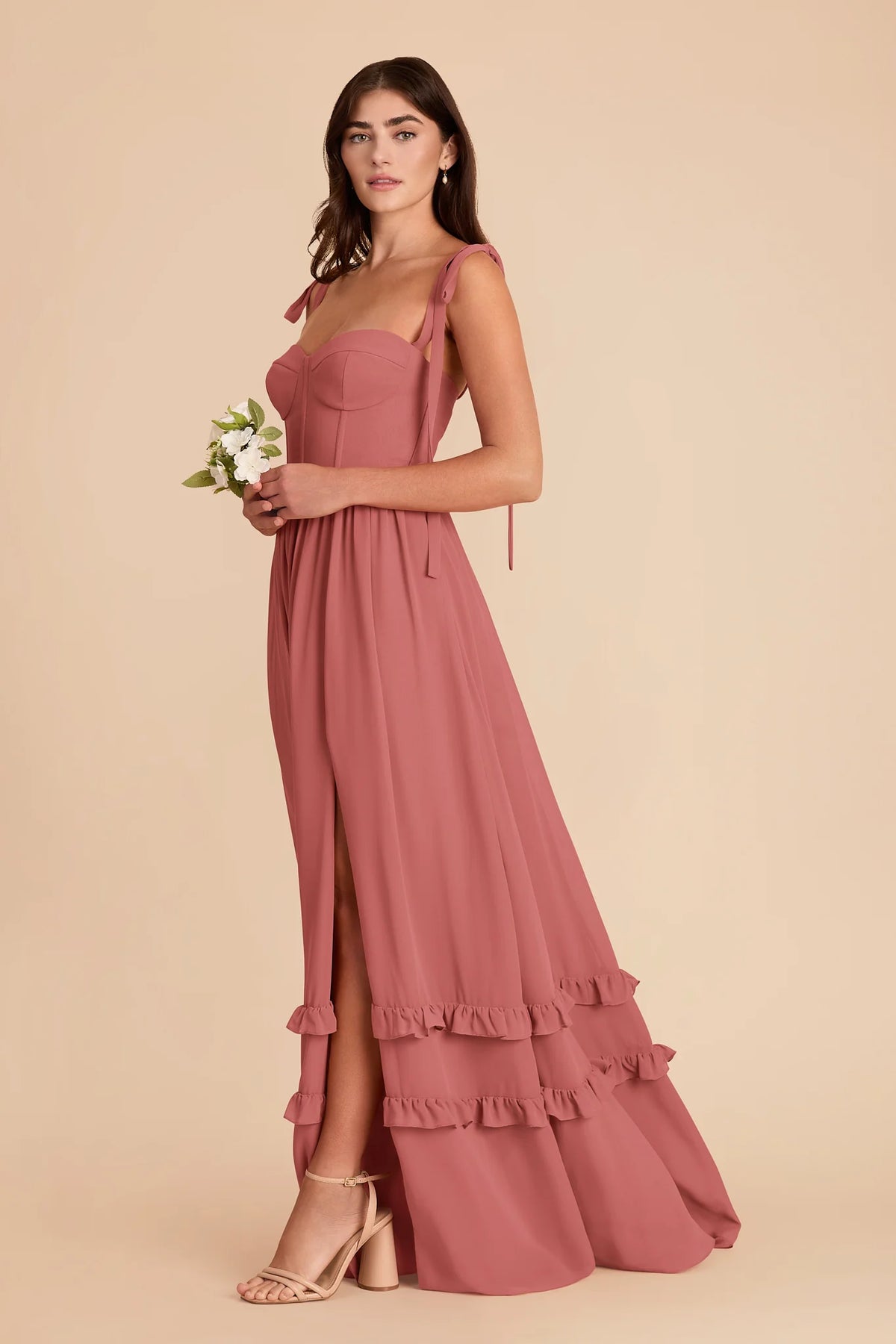 Daphne Mulberry alternate view 3 bridesmaid dress