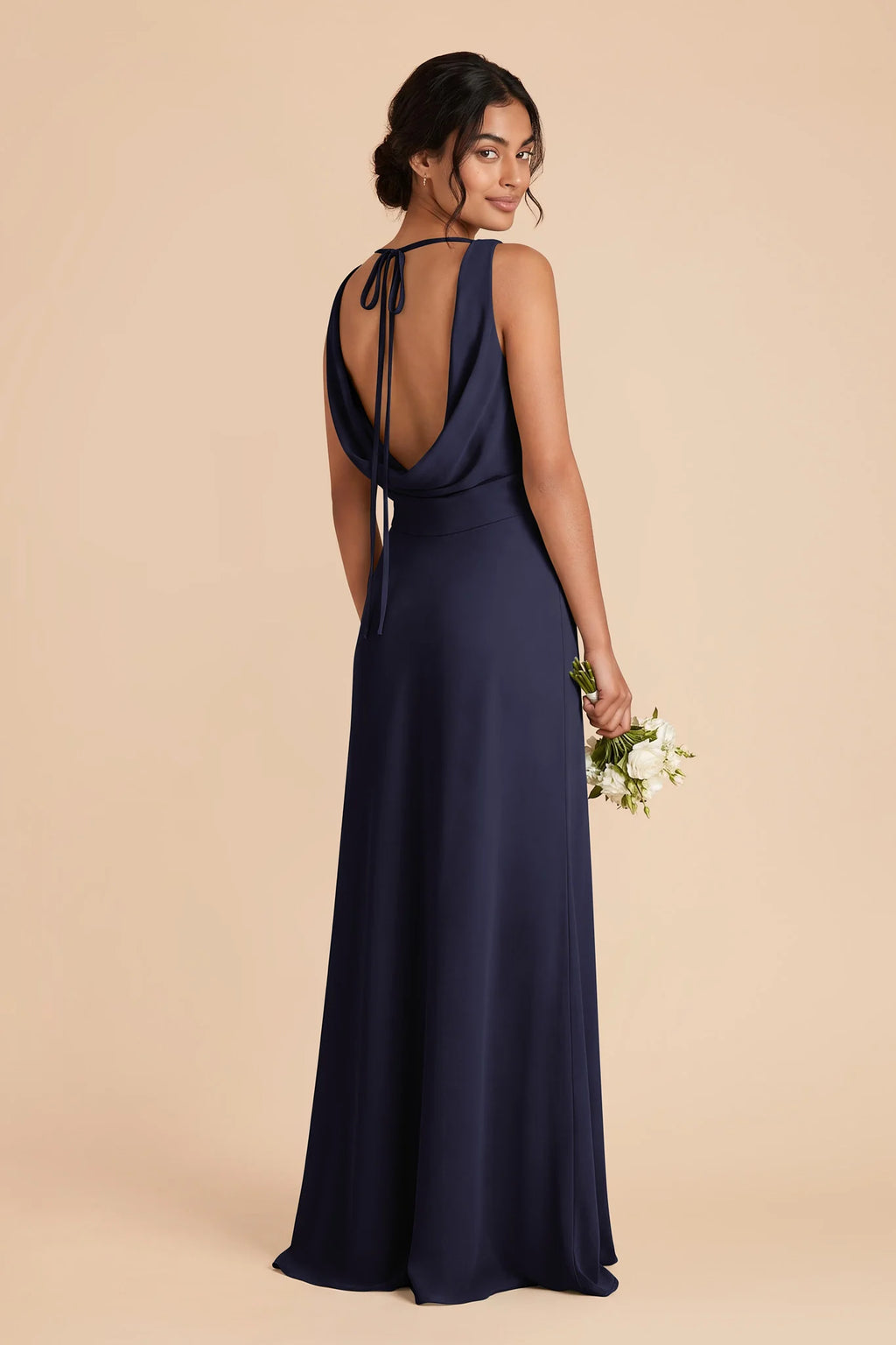 Odette Navy alternate view 2 bridesmaid dress