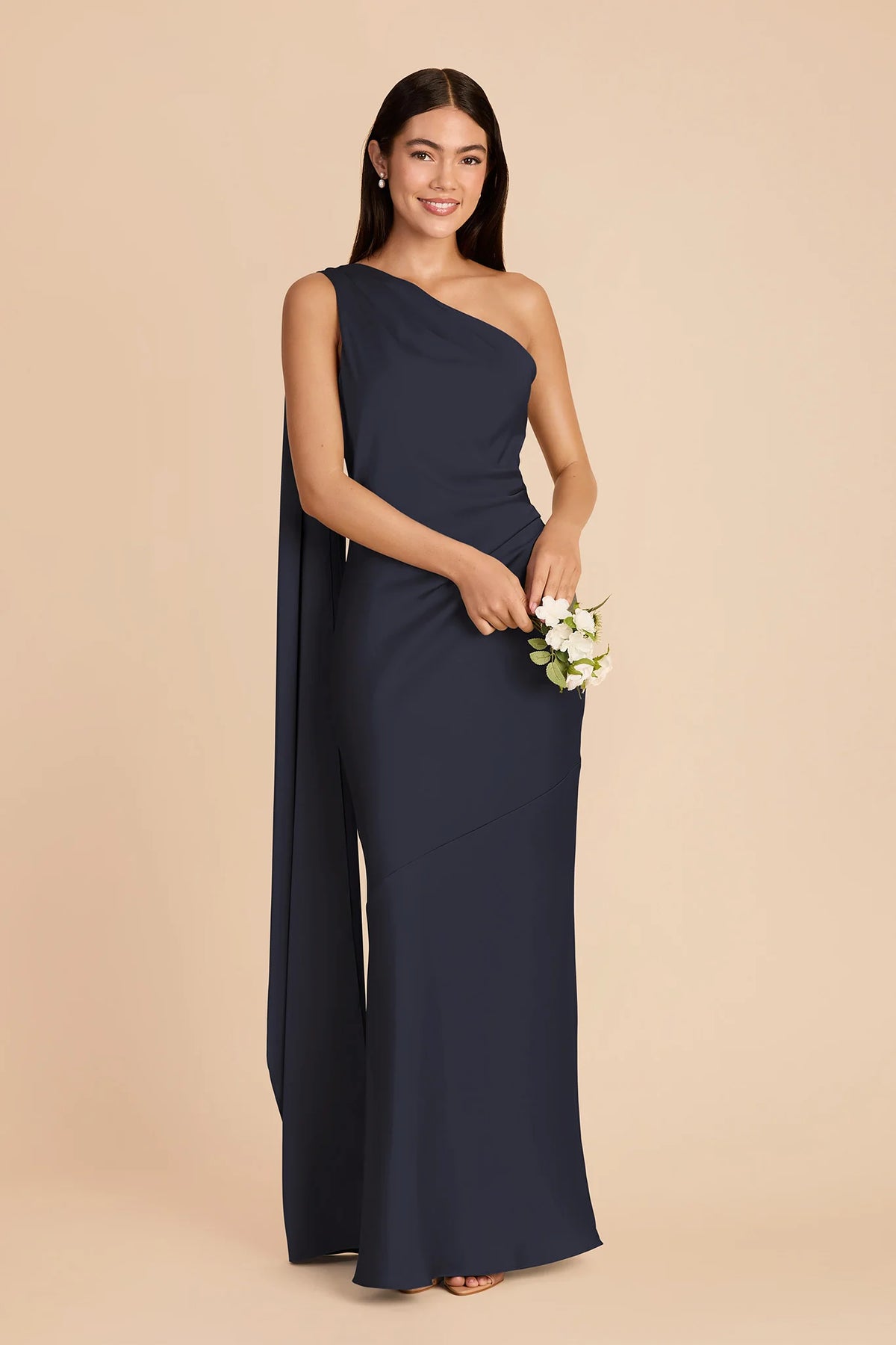 Ariadne Navy alternate view 1 bridesmaid dress