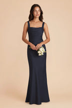 Colette Navy alternate view 1 bridesmaid dress