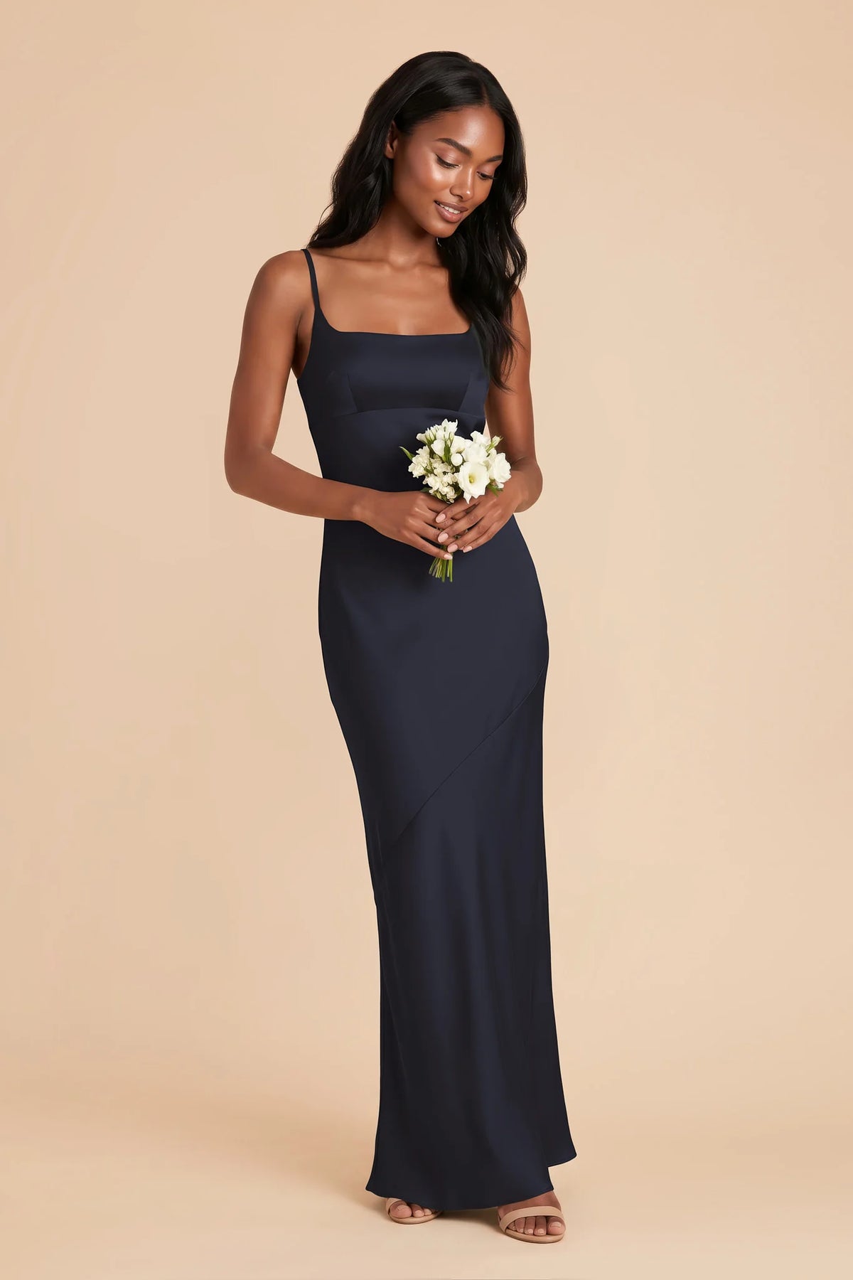 Noelle Navy alternate view 1 bridesmaid dress