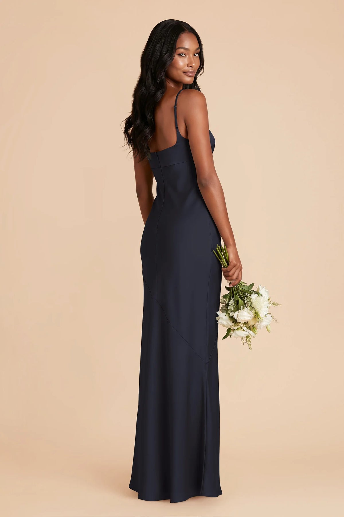 Noelle Navy alternate view 2 bridesmaid dress