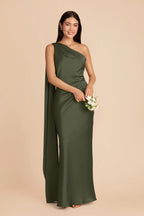 Ariadne Olive alternate view 1 bridesmaid dress