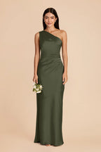 Ariadne Olive alternate view 2 bridesmaid dress