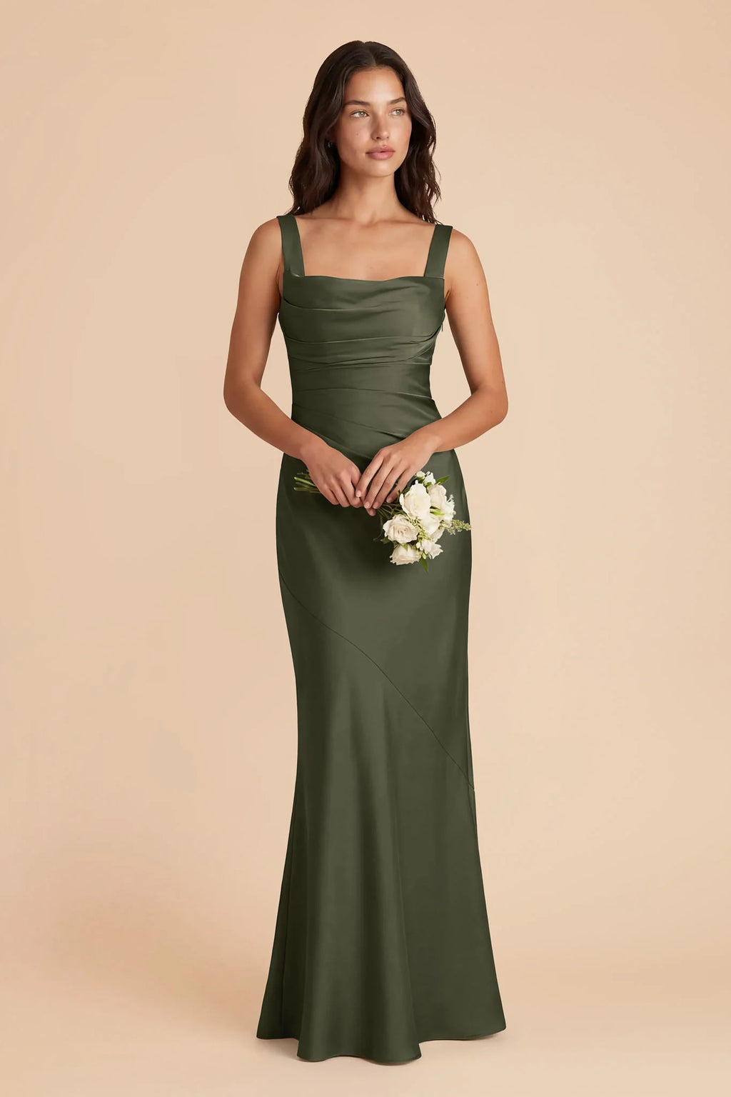 Colette Olive alternate view 1 bridesmaid dress