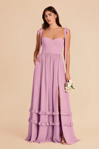 Daphne Orchid alternate view 2 bridesmaid dress