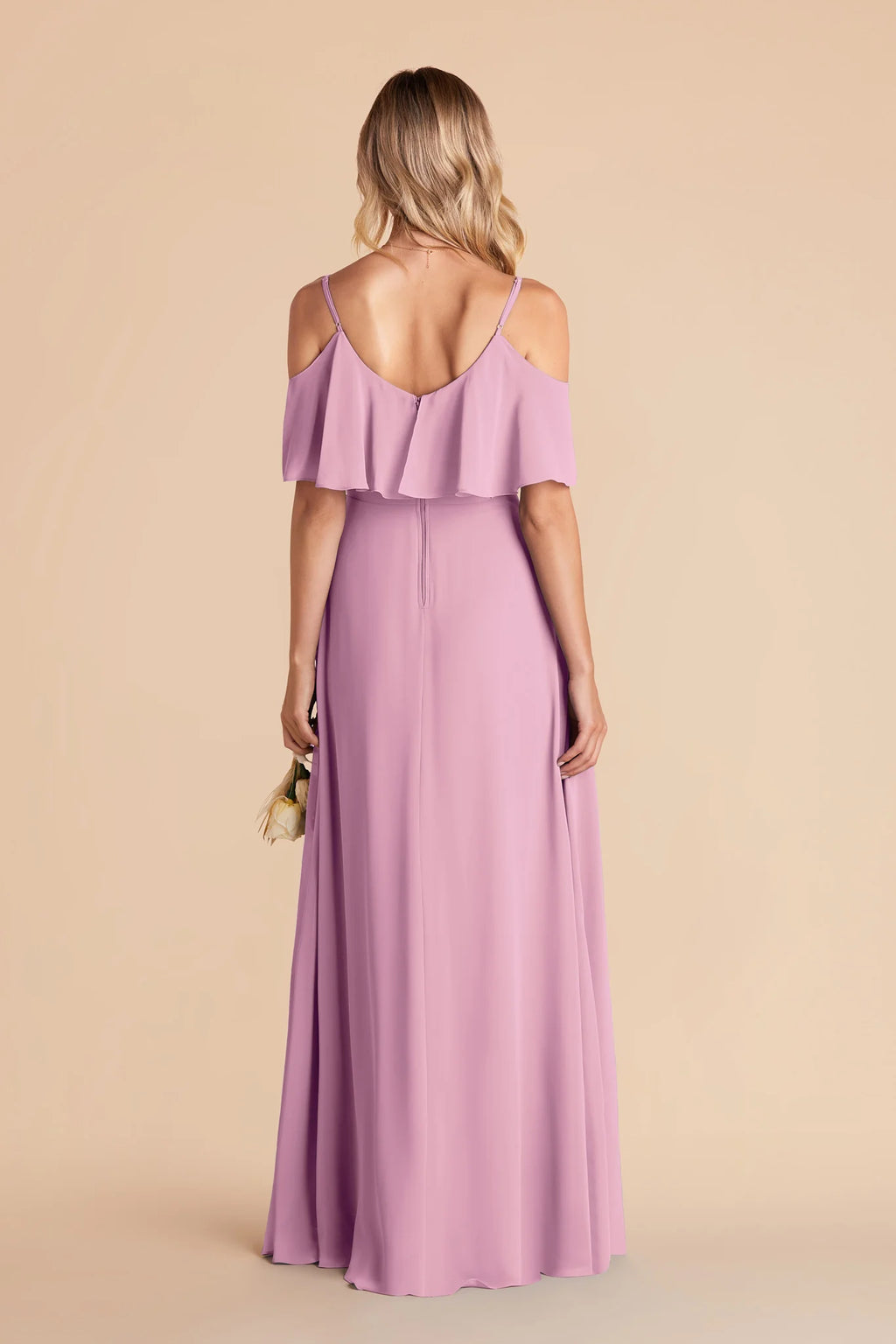 Genevieve Orchid alternate view 4 bridesmaid dress