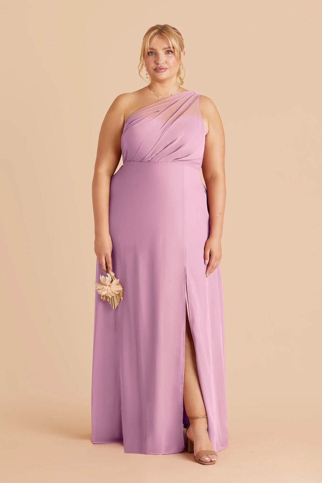 Celine Orchid alternate view 1 bridesmaid dress