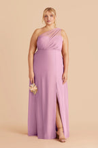 Celine Orchid alternate view 1 bridesmaid dress
