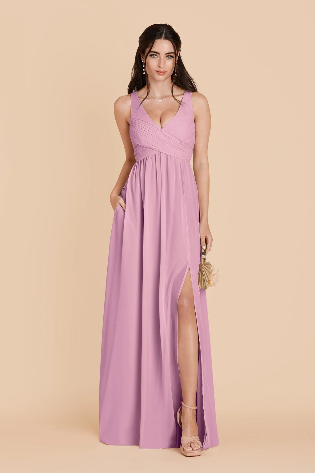 Annelise Orchid alternate view 2 bridesmaid dress