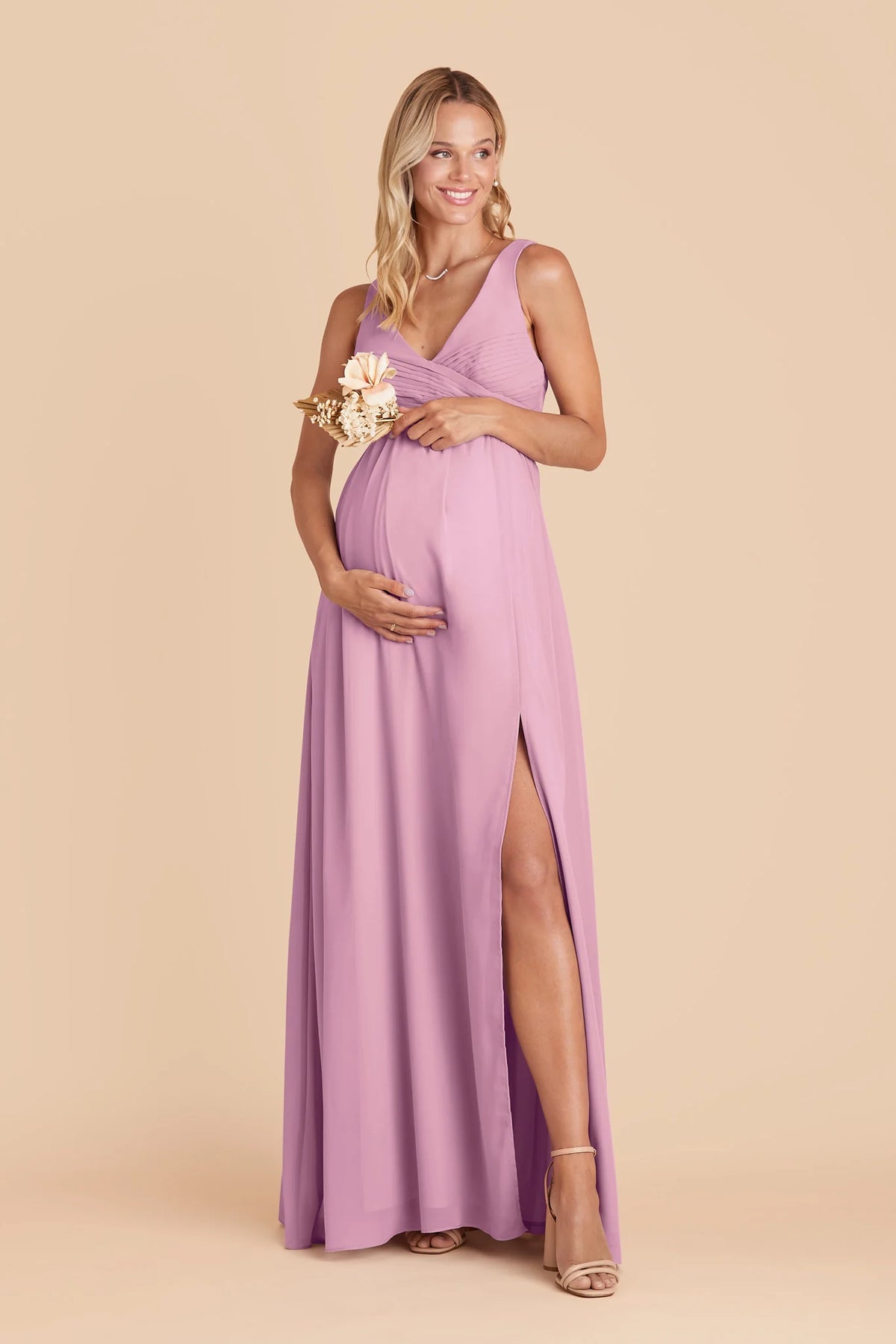 Annelise Orchid alternate view 5 bridesmaid dress