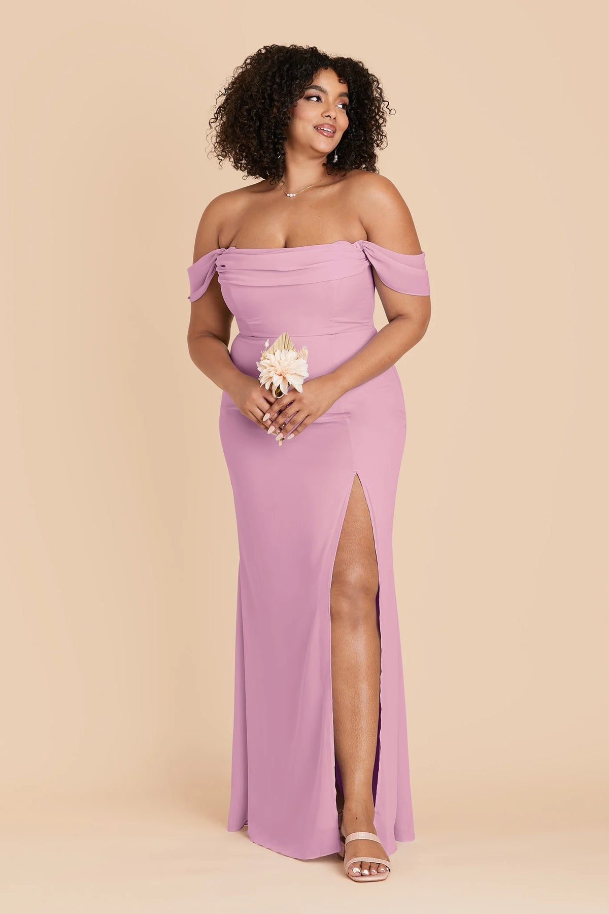 Odessa Orchid alternate view 3 bridesmaid dress