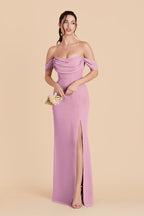 Odessa Orchid alternate view 2 bridesmaid dress