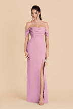 Odessa Orchid alternate view 4 bridesmaid dress