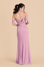 Odessa Orchid alternate view 5 bridesmaid dress