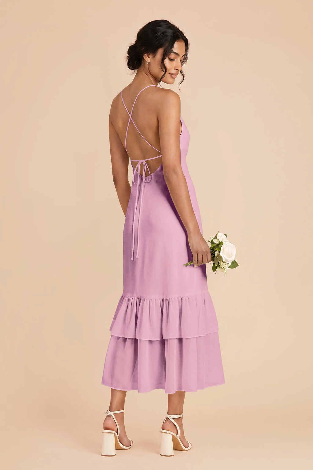 Liora Orchid alternate view 2 bridesmaid dress