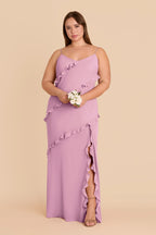 Vivienne Orchid alternate view 1 bridesmaid dress