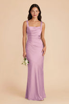 Colette Orchid front view bridesmaid dress