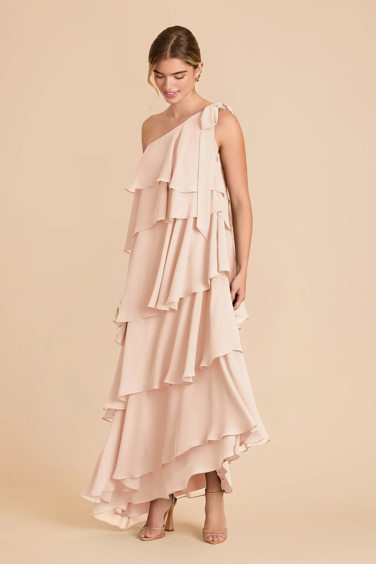 Marisol Pale Blush alternate view 1 bridesmaid dress