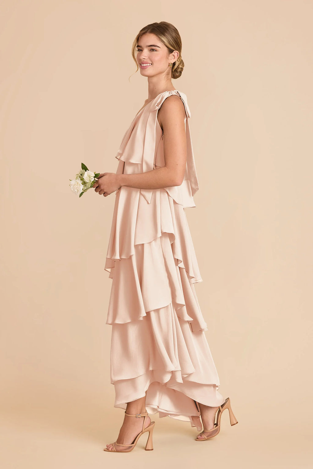 Marisol Pale Blush alternate view 2 bridesmaid dress