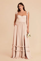 Daphne Pale Blush alternate view 2 bridesmaid dress