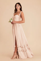Daphne Pale Blush alternate view 3 bridesmaid dress