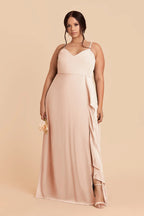 Margot Pale Blush alternate view 1 bridesmaid dress