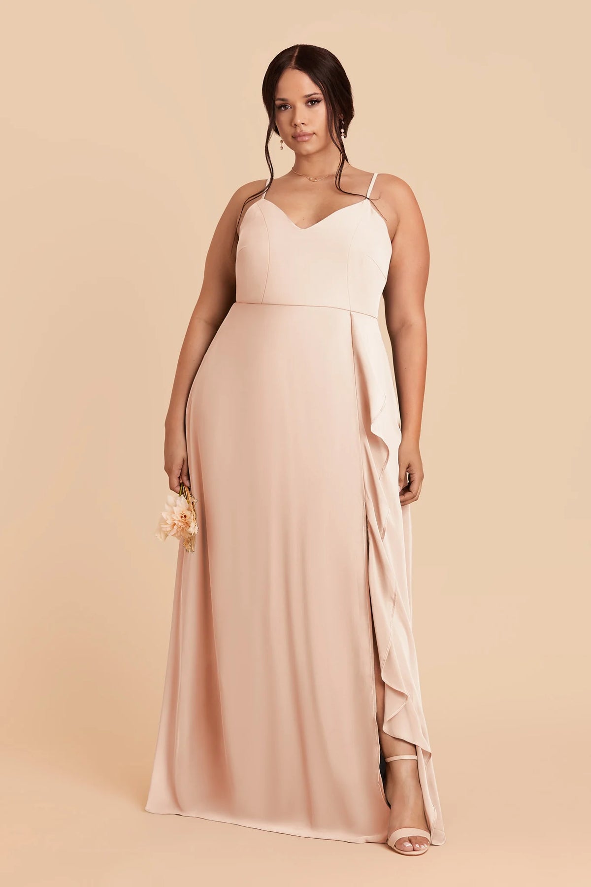 Margot Pale Blush alternate view 1 bridesmaid dress
