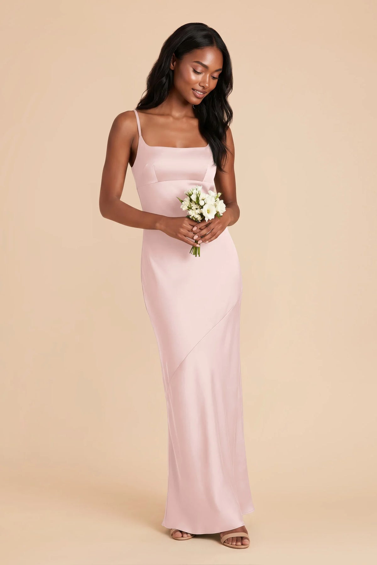 Noelle Pale Blush alternate view 1 bridesmaid dress