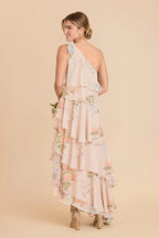 Marisol Pale Blush Romantic Bouquet alternate view 1 bridesmaid dress