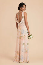 Odette Pale Blush Romantic Bouquet alternate view 1 bridesmaid dress