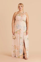 Celine Pale Blush Romantic Bouquet alternate view 1 bridesmaid dress