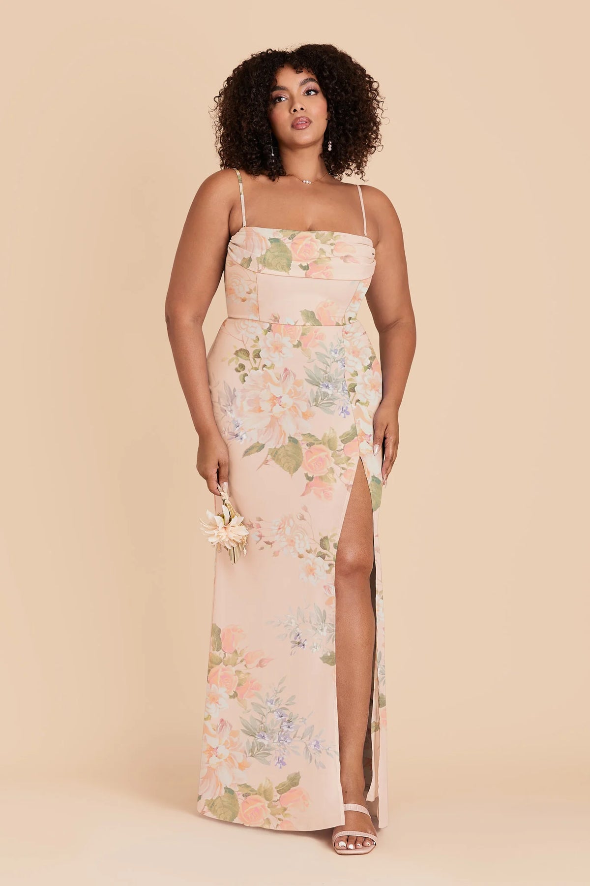 Odessa Pale Blush Romantic Bouquet alternate view 1 bridesmaid dress
