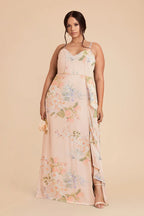 Margot Pale Blush Romantic Bouquet alternate view 1 bridesmaid dress