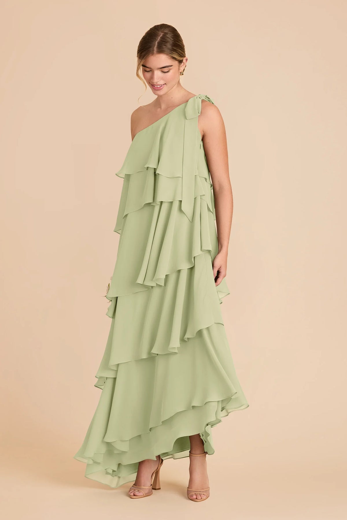 Marisol Pale Pistachio alternate view 1 bridesmaid dress