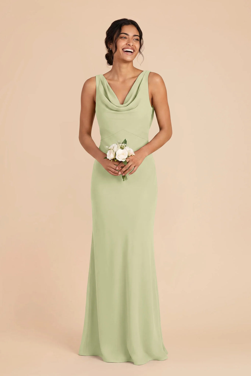 Odette Pale Pistachio alternate view 1 bridesmaid dress
