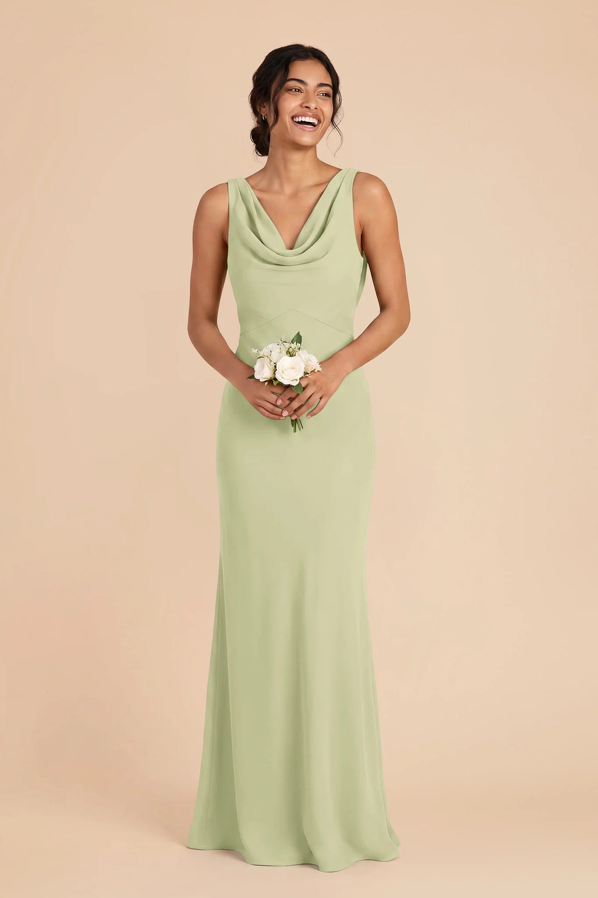 Odette Pale Pistachio alternate view 1 bridesmaid dress