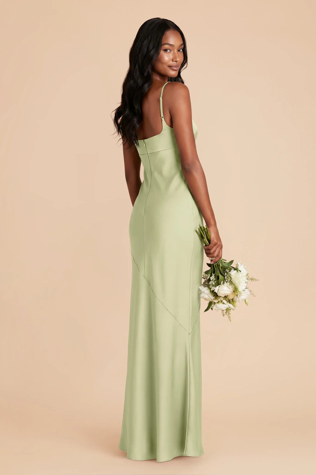 Noelle Pale Pistachio alternate view 2 bridesmaid dress