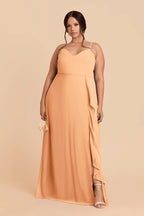 Margot Peach alternate view 1 bridesmaid dress