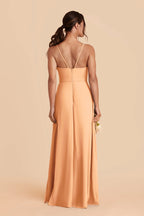 Margot Peach alternate view 2 bridesmaid dress