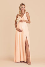 Annelise Peach Cream alternate view 5 bridesmaid dress