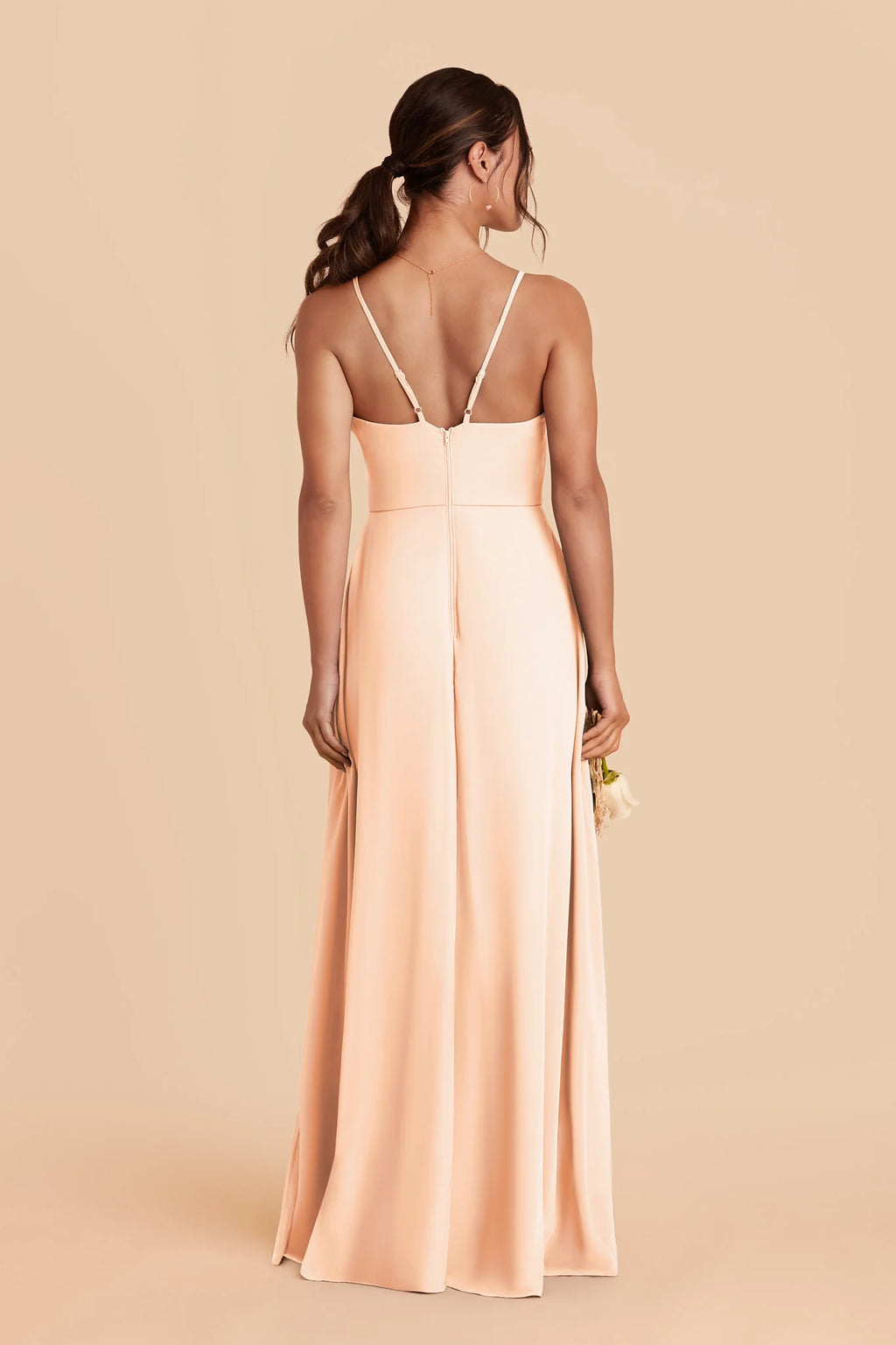 Margot Peach Cream alternate view 2 bridesmaid dress
