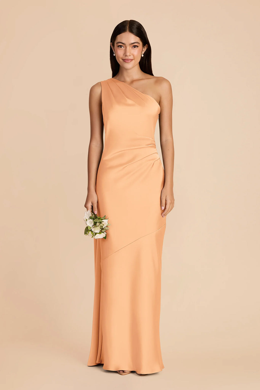 Ariadne Peach alternate view 2 bridesmaid dress