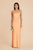 Ariadne Peach alternate view 2 bridesmaid dress