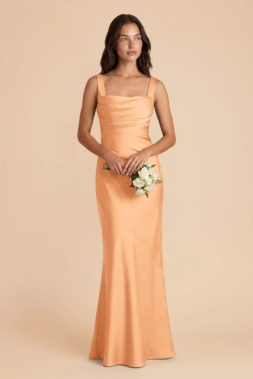 Colette Peach alternate view 1 bridesmaid dress