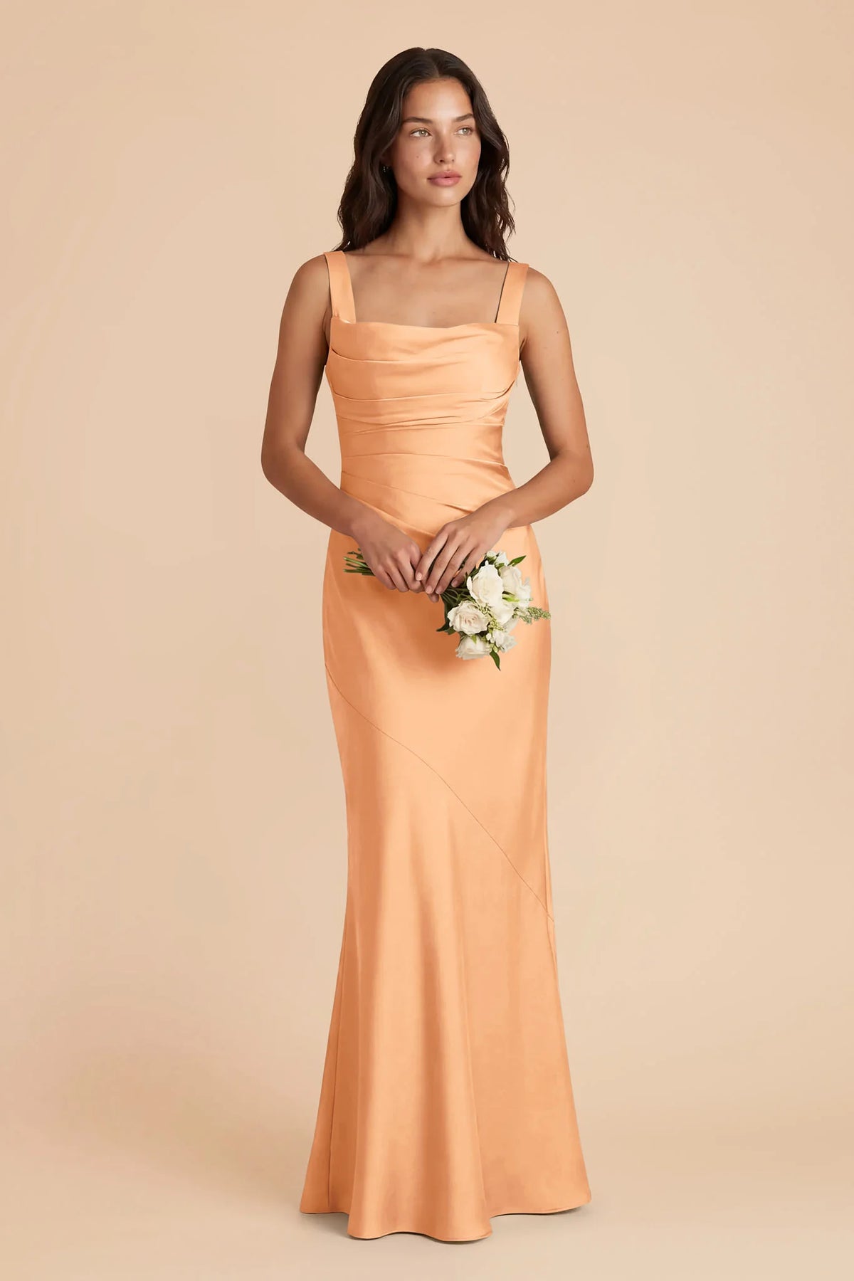 Colette Peach alternate view 1 bridesmaid dress