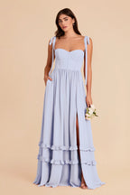 Daphne Periwinkle Blue alternate view 2 bridesmaid dress